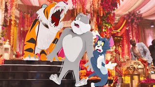 Tom and Jerry  Wedding Fight Scene  Movie CLIP 4K [upl. by Oicnecserc]