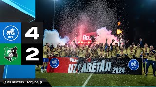 FC RFS 42 FK AUDA  LATVIJAS KAUSA FINĀLS  HIGHLIGHTS  LABĀKIE MOMENTI [upl. by Yraunaj541]