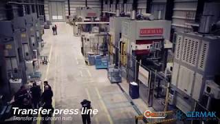 Transfer press line [upl. by Ytteb]