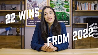 AOC Shares 22 Accomplishments from 2022  Alexandria OcasioCortez [upl. by Frayda]