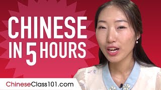 Learn Chinese in 5 Hours  ALL the Chinese Basics You Need [upl. by Kra]