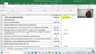 RETENCION EN LA FUENTE SOBRE SALARIOS  2 METODOSAÑO 2024 [upl. by Nathanael96]