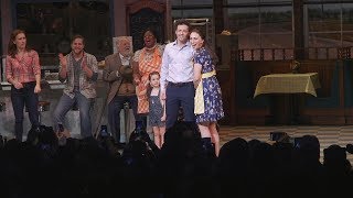 Sara Bareilles and Jason Mraz Sing quotBad Ideaquot as They Unite on Broadway [upl. by Eitteb]