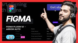 Figma Plugin 10  Arrow Auto  Figma Plugns  Figma tutorials  Figma [upl. by Webber960]