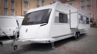 Tabbert Cellini 750 HTD Slide Out  2016 Campingvogn [upl. by Novyat]