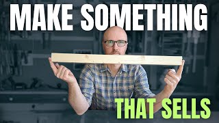 Beginner Woodworking Project that Sells  ONE BOARD BUILD [upl. by Airelav]