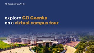 GD Goenka  Virtual Campus Tour  Apply for the Sunstone Edge [upl. by Saitam200]