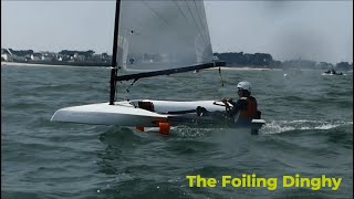 When you cant get enough of foiling The Foiling Dinghy  Foils Journées de lENVSN 2019 [upl. by Orlina]