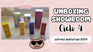 Unboxing Showroom Ciclo 4  Natura Argentina 2024 [upl. by Pattie]