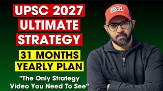 UPSC 2027 Strategy  Best Study Plan For IAS Aspirants [upl. by Karole]