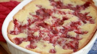 Fresh Strawberry Cobbler Recipe  Quick amp Easy Dessert [upl. by Staten664]