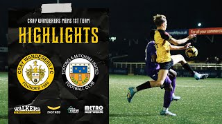 Cray Wanderers VS Tooting amp Mitcham  4  2  HIGHLIGHTS  London Senior Cup 1st Round [upl. by Airegin]