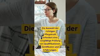 Pflegekraft für Zuhause PflegekraftFürZuhause HäuslichePflege 24StundenPflege Seniorenbetreuung [upl. by Ebneter60]