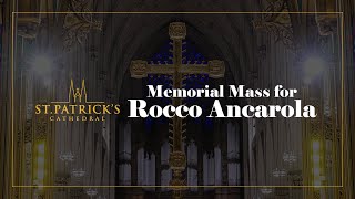 Memorial Mass for Rocco Ancarola  December 12th 2023 [upl. by Akimert]