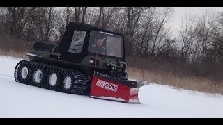 MuddOx The Boss Snowplow  Revolutionizing UTVs [upl. by Larrisa]