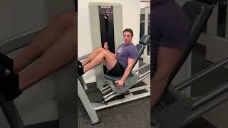 Precor Leg Press [upl. by Leiuqeze58]