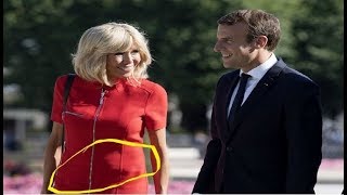 à 65 ans la première dame Brigitte est enceinte Macron bientôt papa [upl. by Ellynad]