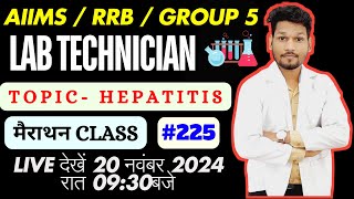 LABORATORY TECHNICIAN EXAM MCQS SERIES225 MERATHON LIVE CLASS AIIMS RRBGROUP  5microbiology [upl. by Enellij]