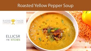 Roasted Yellow Pepper Soup [upl. by Nanis]