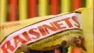 Nestle Raisinets Commercial  1991 [upl. by Ennayr]