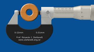 Introdução e componentes do micrômetro  preparação para leitura e interpretação [upl. by Belvia]