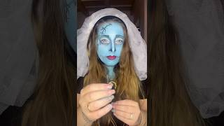 Sposa cadavere 👰💀 makeup halloween halloweenmakeuplook tiktok funny story [upl. by Giglio]