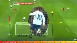 England vs Montenegro  Engleska vs Crna Gora Qualifiers Euro 2012  Highlights  12 okotb 10 [upl. by Vina524]