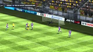 Fifa 13 Prognose 2Bundesliga SG Dynamo Dresden  Erzgebirge Aue 3092012 [upl. by Willdon]