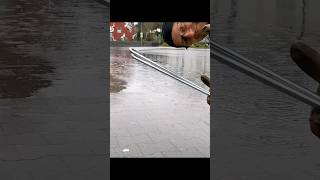 S034  Unclogging a storm drain after rain in Germany shorts [upl. by Sergent]