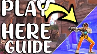 Where to PLAY as Tracer in Overwatch 2  Positioning GUIDE [upl. by Oibesue]