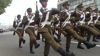 Carabineros de Chile en Desfile Valparaíso 18 Sept 2024 [upl. by Carole466]