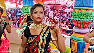 Chingri Giri Giri Non Stop Sambalpuri Dance Bargaon Ranging Ladies Kirtan 4k Utra HD kirtanbvideo [upl. by Nairred]