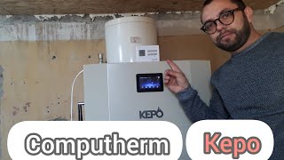 Termostat Computherm Montaj la Centrala Kepo [upl. by Prober281]