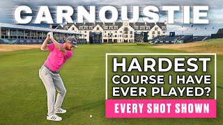 Is it really that difficult CARNOUSTIE Every Shot Shown [upl. by Ardiedak]