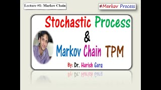 Lecture 1 Stochastic process and Markov Chain Model  Transition Probability Matrix TPM [upl. by Raknahs]