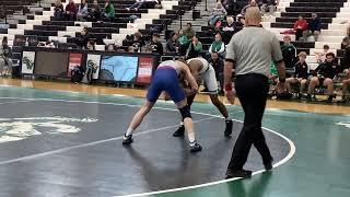 150lbs  Bailey Wilman  Wake Forest vs Lorenzo Alston  Uwharrie Charter Academy  12923 [upl. by Joacimah]