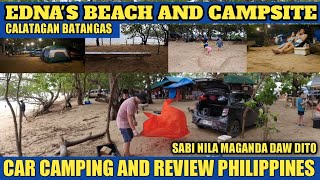 EDNAS BEACH AND CAMPSITE CAR CAMPING REVIEW  THIS PLACE IS A CAMPERS HAVEN [upl. by Noreg85]