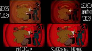 Coonskin VHS DVD amp Blu ray Comparison [upl. by Tcideneb]