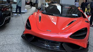 4K  Annual CarPark October Event at Fosun Plaza in New York City travel cars explore videos [upl. by Nibaj]