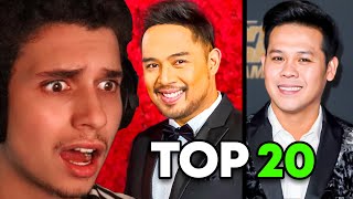 20 Greatest FILIPINO Male Singers [upl. by Moyra]