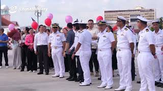 Chinese naval ship makes technical stop in Malaysia [upl. by Inafets]