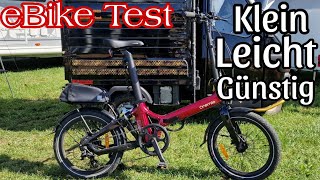 Onemile Nomad legales FaltradPedelec e Bike Test klein Leicht und Günstig 2023 ebike [upl. by Charie5]