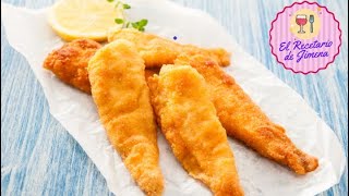 Tiras de PESCADO Empanizado al PARMESANO  Fácil y Delicioso🐟🧀 [upl. by Alderson]