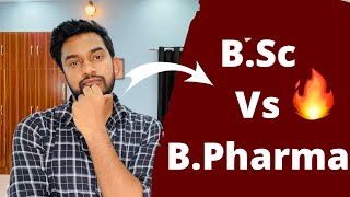 BSc Vs BPharma  full comparison  best career options [upl. by Gardal]