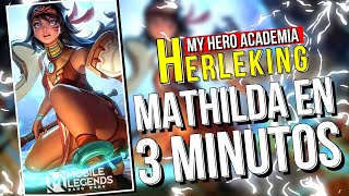 MATHILDA EN 3 MINUTOS 🍂 Como jugar con Mathilda Mathilda Guia Mathilda tutorial  MOBILE LEGENDS [upl. by Center770]