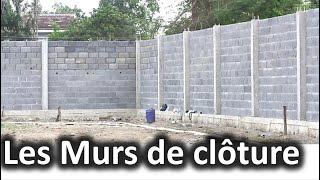 Les murs de clôture  fondations hauteur et longueur maximale conseils importants [upl. by Enirehs]