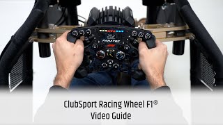 ClubSport Racing Wheel F1® Video Guide [upl. by Ullund890]