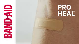 BANDAID® Brand PRO HEAL™ Adhesive Bandages [upl. by Jezrdna]