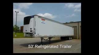 Refrigerated Trailer PreTrip Demonstration Carrier amp Thermo King [upl. by Ynffit]