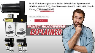 How to select a FASS for your truck [upl. by Hauge]